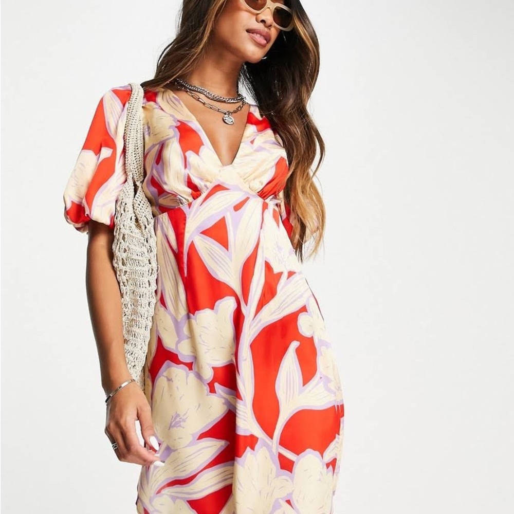 Top Shop Satin Dress